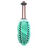 Dog Interactive Natural Rubber Ball Puppy Chew Toy Food Dispenser Ball Bite-Resistant Clean Teeth Pet Playing Balls Pet Dog Toys