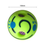 Funny Sound Pet Dogs Cats Playing Ball Wobble Wag Giggle Chewing Ball Puppy Training Ball With Funny Sound Gift Pet Toy Supplies