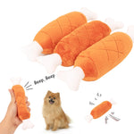 1PC Bones Shape Plush Sound Chew Toys for Cat Dog Puppy  Interactive Toy Funny Playing Dog Products
