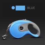 Durable Dog Leash Automatic Retractable Nylon Dog Leash Extending Puppy Walking Running Leads for Small Medium Dogs