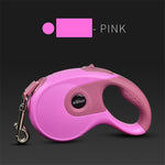 Durable Dog Leash Automatic Retractable Nylon Dog Leash Extending Puppy Walking Running Leads for Small Medium Dogs